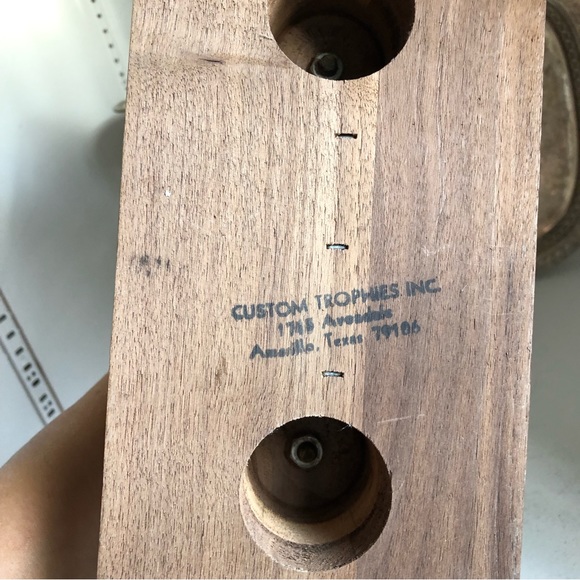 Vintage > Equestrian American Quarter Horse Trophy - Picture 8 of 8